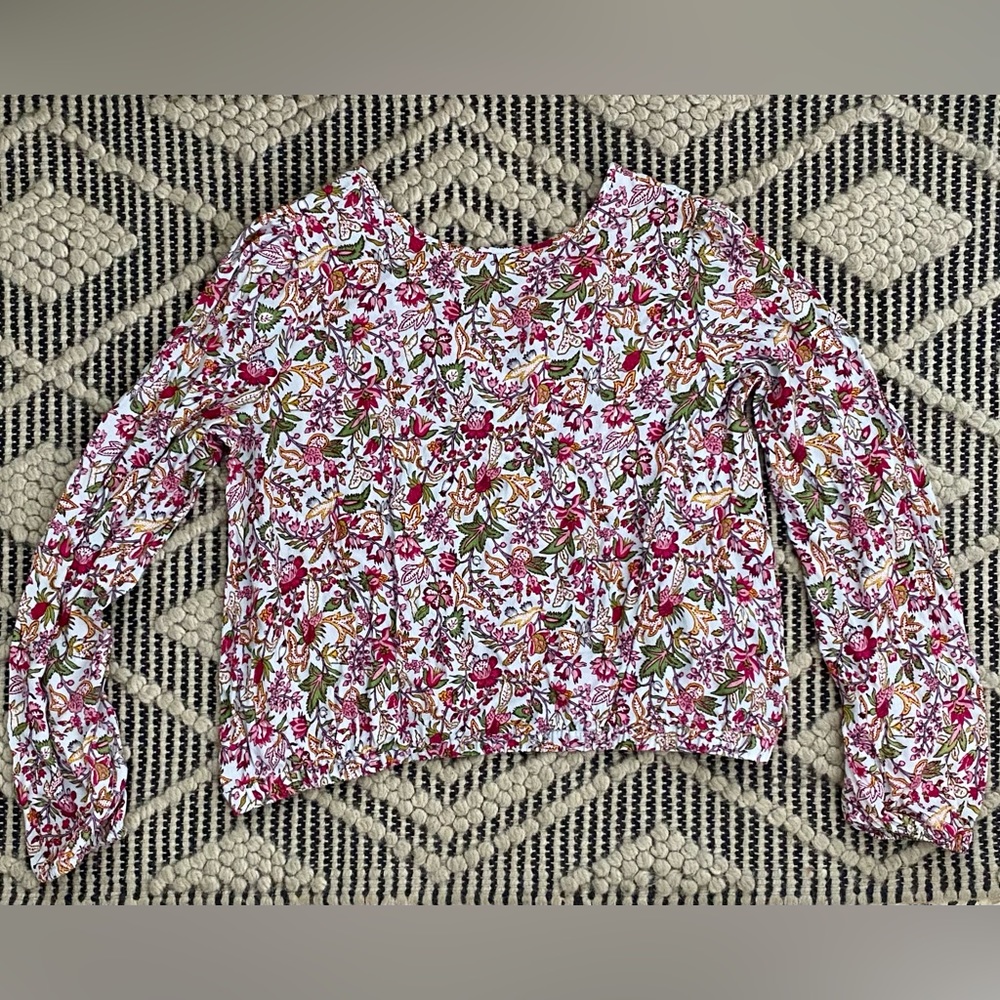 Loft Floral Blouse